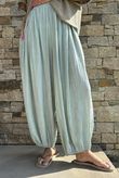 Cyril Crinkle Balloon Pant Sage